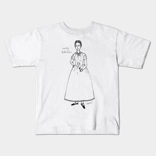 Inky Emily Dickinson Kids T-Shirt